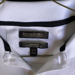 White Polo Shirt (Banana Republic)